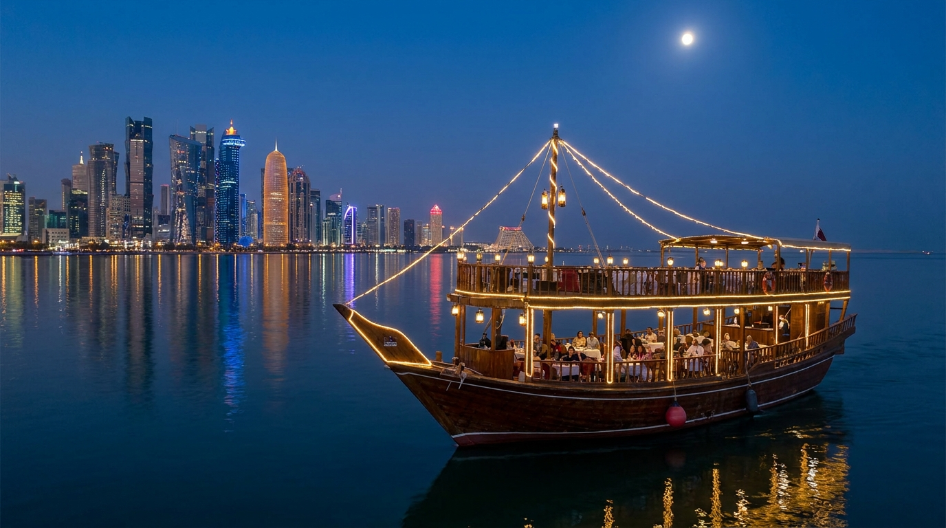 Traditional Dhow Cruise with Dinner